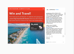 Win a $1,000 Travel Voucher