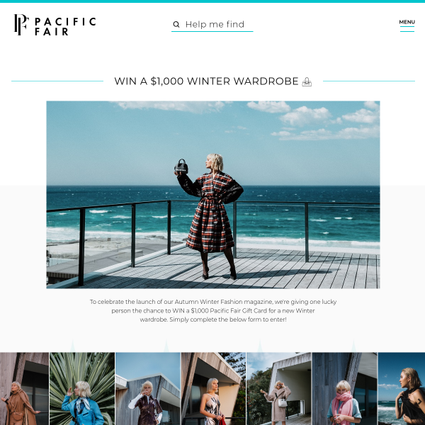 Win a $1,000 Winter wardrobe!