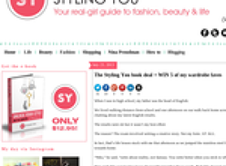 Win a $1,100 wardrobe!