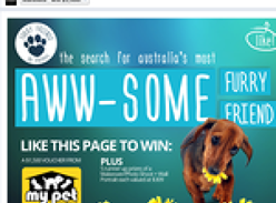Win a $1,500 'My Pet Warehouse' voucher!