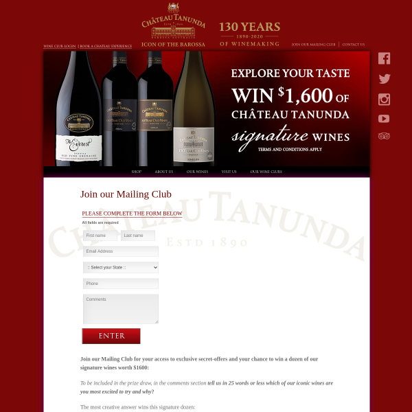 Win a $1,600 Premium Wine Collection