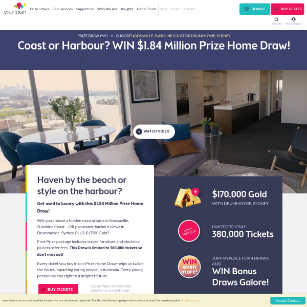 Win a $1.84 Million Sydney Apartment