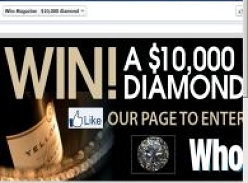 Win a $10,000 diamond!