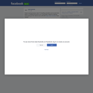 Win a $10,000 'Flight Centre' voucher! - dusk Australia