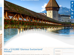 Win a $10,000 glorious Switzerland holiday!