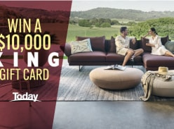 Win a $10,000 King Living Gift Card