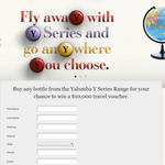 Win a $10,000 travel voucher! - Yalumba Y Series
