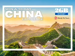 Win a 10 Day China Experience for 2