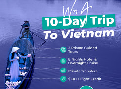 Win a 10-Day Holiday Package to Vietnam