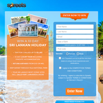 Win a 10 day Sri Lankan holiday!