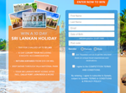 Win a 10 day Sri Lankan holiday!