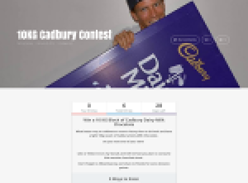 Win a 10 KG Block of Cadbury Dairy Milk Chocolate