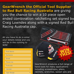 Win a 10 piece open ended combination ratcheting set 