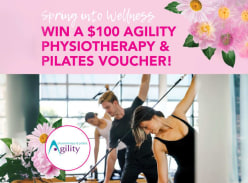 Win a $100 Agility Physiotherapy & Pilates Voucher