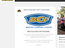 Win a $100 'BCF' gift voucher!
