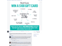 Win a $100 'Best & Less' gift card!