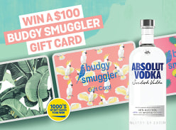 Win a $100 Budgy Smuggler Gift Card