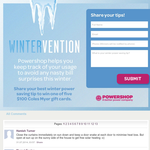 Win a $100 Coles Myer gift card - Powershop