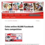 Win a $100 'Coles Online' credit! - Coles