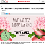 Win a $100 Fresh Stems flower arrangement