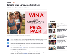 Win a $100 Lorna Jane Gift Card & 'Eat Good Food' by Lorna Jane Clarkson Book
