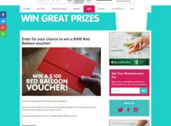Win a $100 Red Balloon voucher