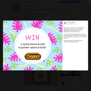 Win a $100 worth of Seasol goodies! - The Gardenettes