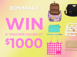 Win a $1000 Bon Maxie Gift Voucher
