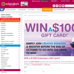 Win a $1000 Eckersley's Gift Card!