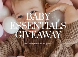 Win a $1000 in Baby Essential Vouchers