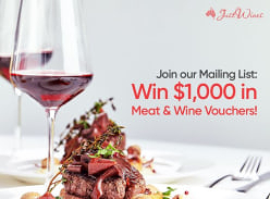 Win a $1000 in Meat & Wine Vouchers