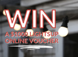 Win a $1000 Lightsup Online Voucher