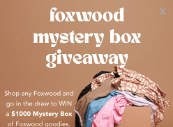 Win a $1000 Mystery Box of Foxwood Goodies