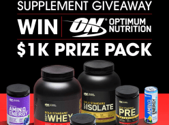 Win a $1000 Optimum Nutrition Prize Pack