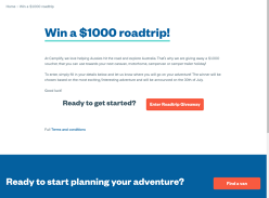 Win a $1000 roadtrip!