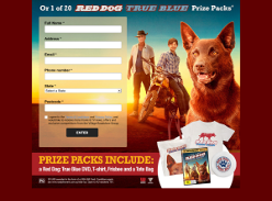 Win a $1000 Visa gift card or 1 of 20 Red Dog: True Blue packs