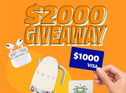 Win a $1000 Visa Gift Card, Smeg Kettle + More