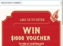 Win a $1000 voucher to use at Australia's best restaurants!