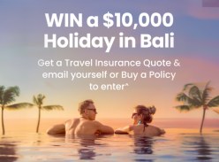 Win a $10K Bali Holiday