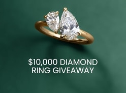 Win a $10K Lab Grown Diamond Ring