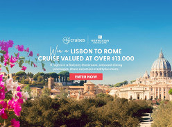 Win a 11-day Lisbon to Rome Cruise