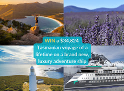 Win a 12 Day Cruise Around Tasmania