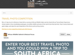 Win a 12 day trip-of-a-lifetime to South Africa!