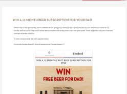 Win a 12-Month Craft Beer Subscription