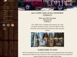 Win a 12-Pack of Core Cider