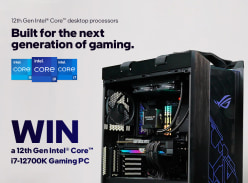 Win a 12th Gen Intel Core i7-12700K x ASUS Custom PC