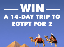 Win a 14-Day Bucket List Trip to Egypt