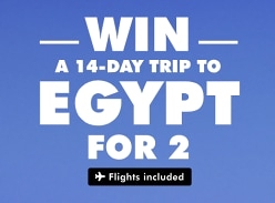 Win a 14 Day Trip to Egypt
