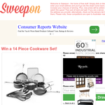 Win a 14 Piece Cookware Set