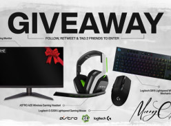 Win a 144hz Gaming Monitor, Logitech G915 Keyboard, Logitech G305 Mouse and ASTRO A20 Gaming Headset